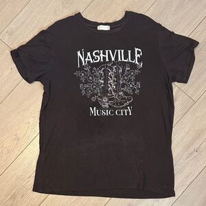 Altar’d State Brown Nashville Graphic T-Shirt